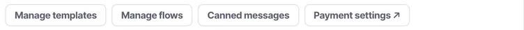 Templates are managed on the WhatsApp channel. A broadcast can only use one that Meta has approved.