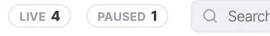 Live and paused, in the header. A notification nobody reads still costs an automation action.