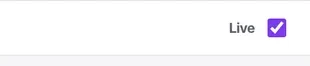 One checkbox per workflow. The list header shows how many are live and how many are paused.